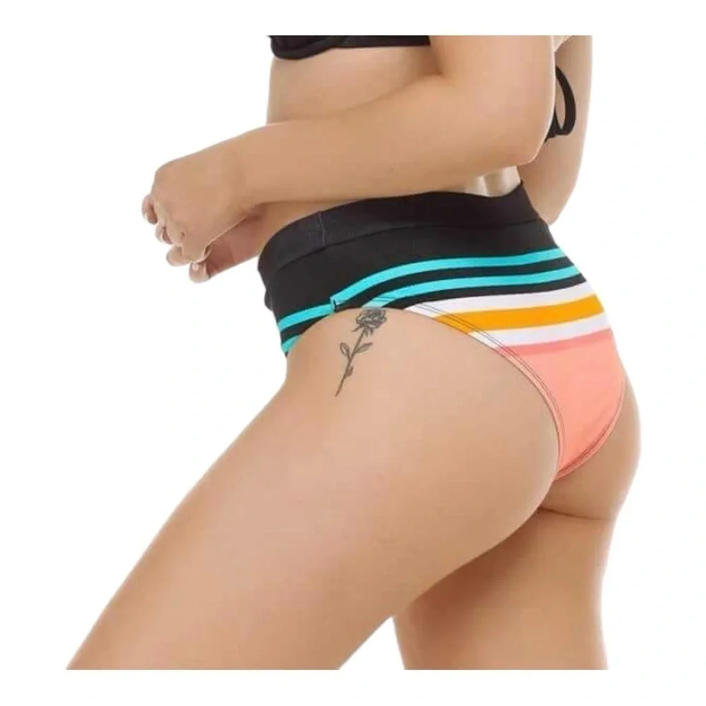 Body Glove Coral Reef Marlee High-Waist Bikini Bottom  NWT